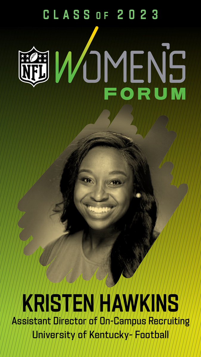 I’m a participant of the 2023 @NFL Women's Forum at the Combine in Indianapolis which connects women in sports to leaders in the NFL. As I explore a future in Football Ops and Scouting, I can't wait to see where this opportunity will take me! #FutureOfFootball