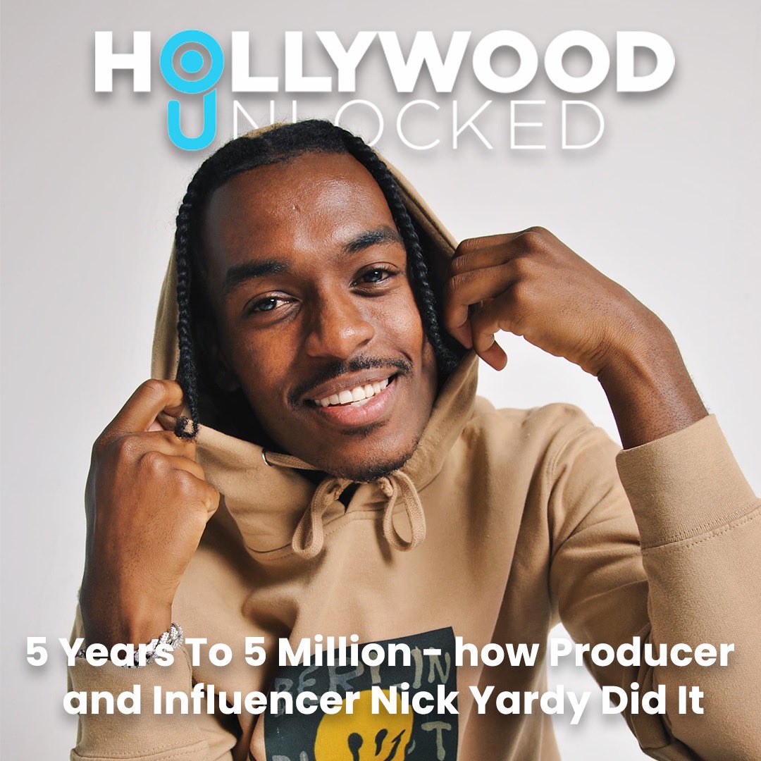 Nick Yardy shares his journey to 5 million followers in 5 years with Hollywood Unlocked. Today, he has more than tripled that number collectively across his social media platforms. hollywoodunlocked.com/5-years-to-5-m…
#influencer #influencerrelations #hollywood #pr