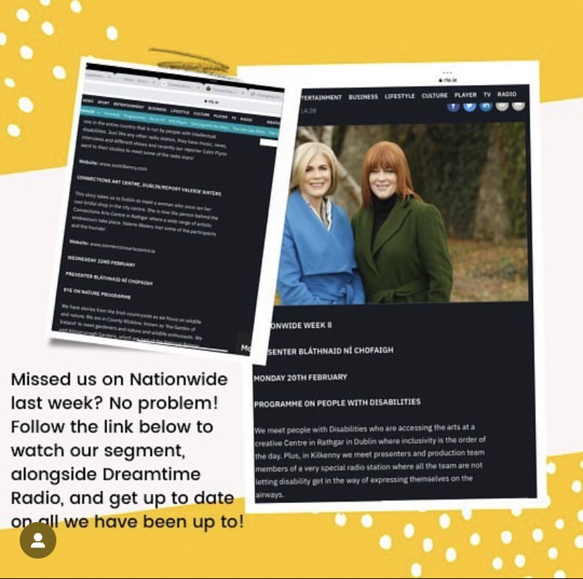 Connections_CAC's tweet photo. #ConnectionsArtsCentre #CAC23
#ConnectingArtists23
#CallforArtists #ArtProgrammes #DisabilityArts
#Disabilitylreland #ArtistswithDisabilities #ArtExhibitionDublin #DublinArtsCentre
#DisabilityAdvocate #DisabilityAwareness
#SociallyConciousArt https://t.co/01Xag5gJrL