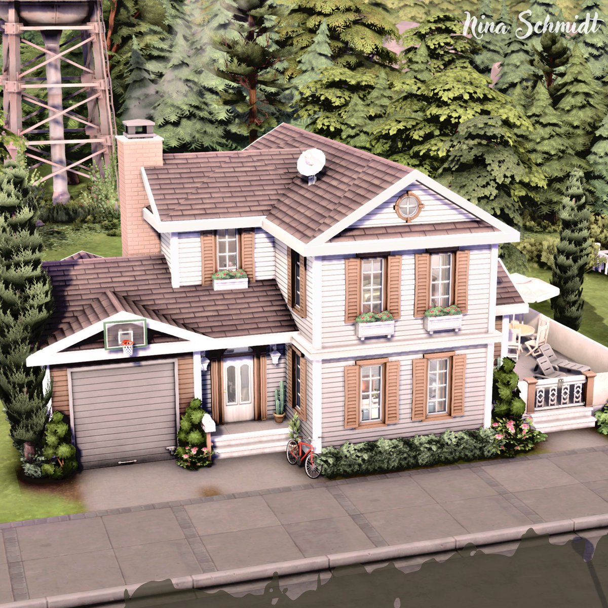 ninaschmidtyt's tweet photo. COZY FAMILY HOUSE 🏡 The Sims 4 Speed Build https://t.co/SGgQ9bT8Ve via @YouTube 

#TheSims #TheSims4 #ShowUsYourBuilds https://t.co/EbqYIwlNs0