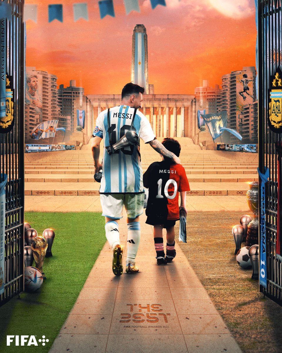 The little boy from Rosario, Argentina 🇦🇷 #TheBest | #Messi