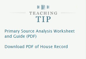 USHouseHistory's tweet photo. Searching for primary sources about Congress? Find them in #RecordsSearch. Each record is accompanied by a contextual description, downloadable PDF, and a #PrimarySource analysis worksheet. #SSChat #TeachingWithPrimarySources https://t.co/2BsF3DNiak https://t.co/8xfm77dAqF