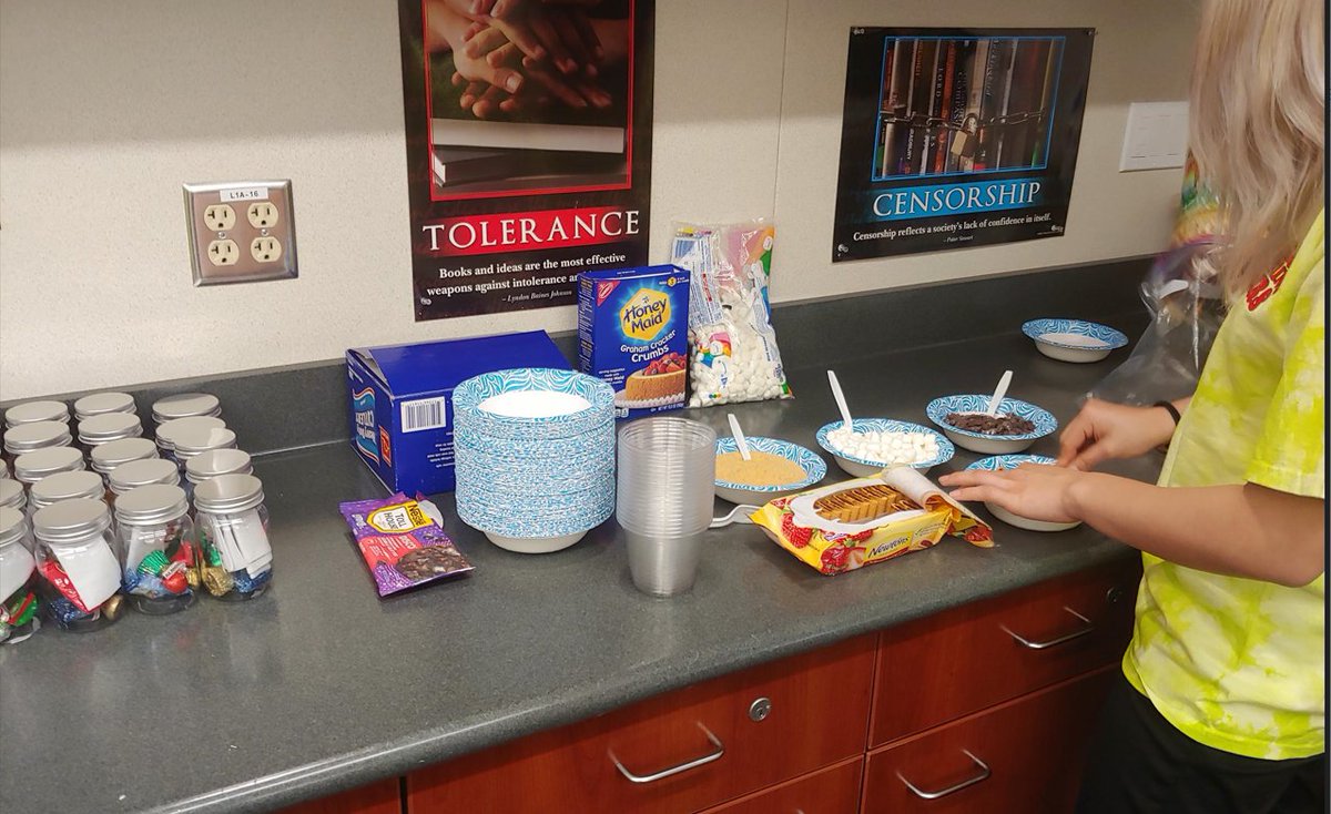 Prepping for our Ft. Miller mentees!
