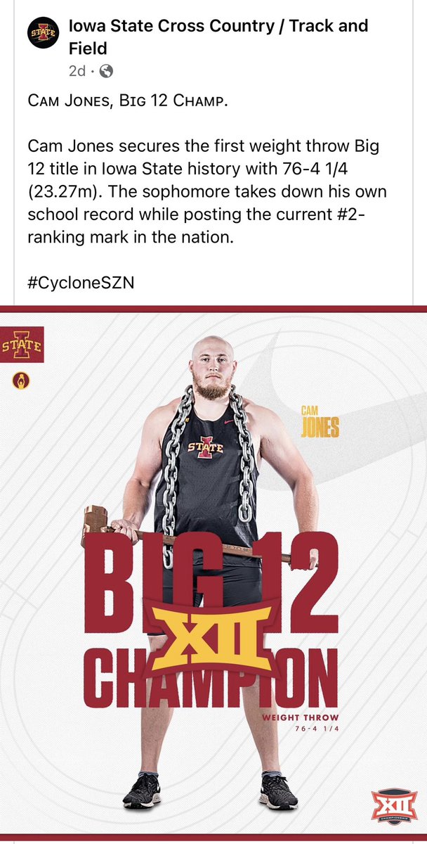Former student doing big things! Great job Cam!