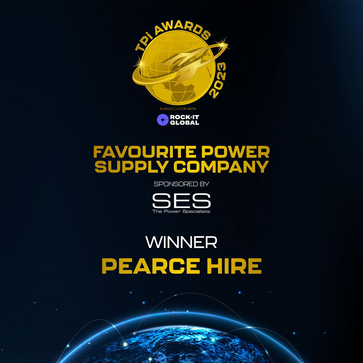 TPi (@tpimagazine) on Twitter photo .<a href="/PearceHire/">Pearce Hire</a> wins Favourite Power Supply Company, sponsored by <a href="/sesdistro/">SES Entertainment</a> ✨
#TPiAwards2023 .<a href="/PearceHire/">Pearce Hire</a> wins Favourite Power Supply Company, sponsored by <a href="/sesdistro/">SES Entertainment</a> ✨
#TPiAwards2023