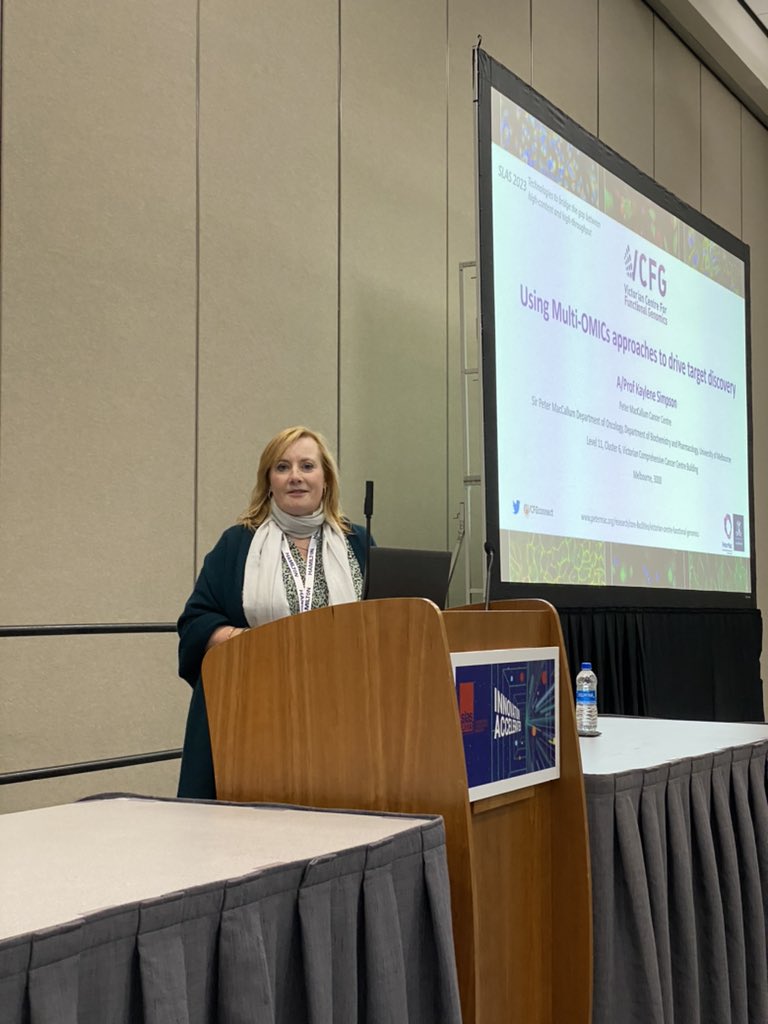 VCFGconnect's tweet image. Speaking in the Technologies to bridge the gap between high content and high throughput #SLAS2023