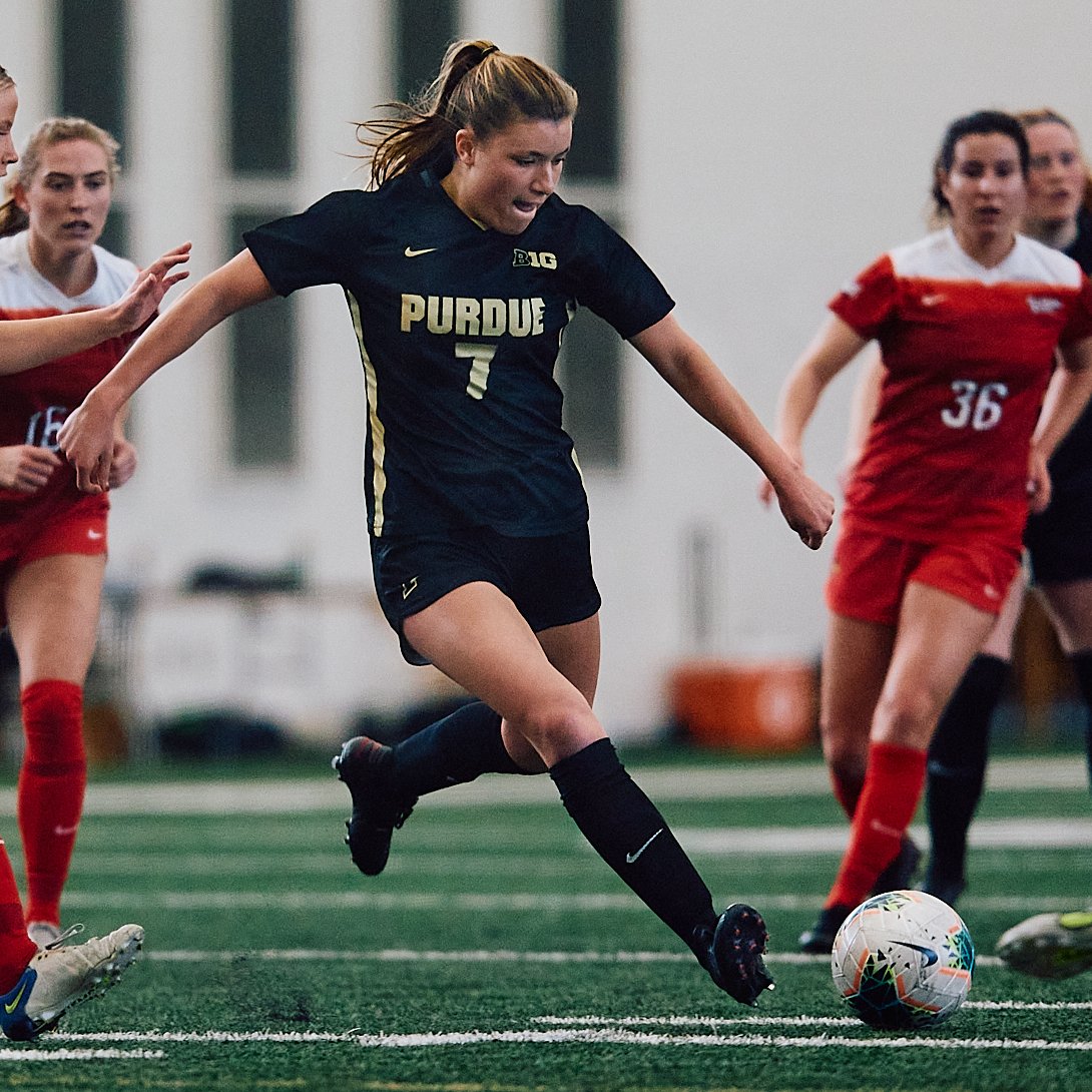 PurdueSoccer's tweet photo. It was another good week of training for the Boilermakers!

⚽️ Player of the Week - Victoria Kevdzija
💪 Boiler Strong Athlete of the Week - Kailey Kimball

#BoilerUp 🚂 https://t.co/LtEacH2KrB