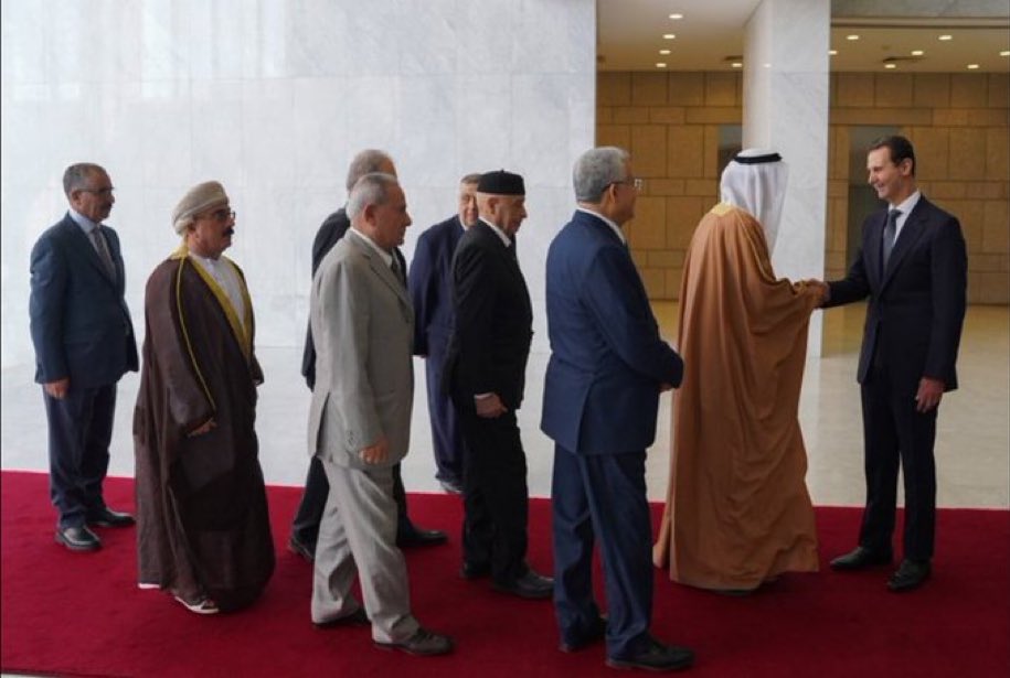 الذين ذهبوا الى #دمشق اكتشفوا انهم بدون #السعودية لاقيمة لهم. 

#سوريا #لبنان #العراق #اليمن
