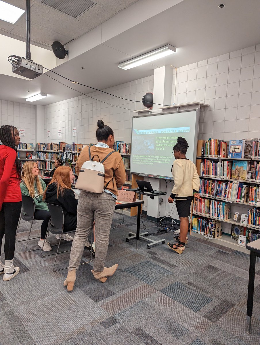 LSMSlibrary's tweet image. Outstanding work presented today!  Thank you students who participated in the Live Wax Museum today!