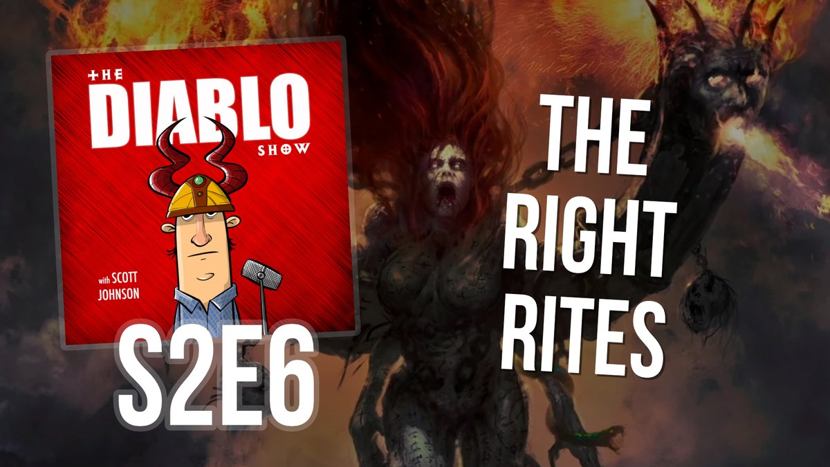 The Diablo Show S2E6 is UP! "The Right Rites". Spin it up on whatever you get podcasts on! frogpants.com/blog/the-diabl…
