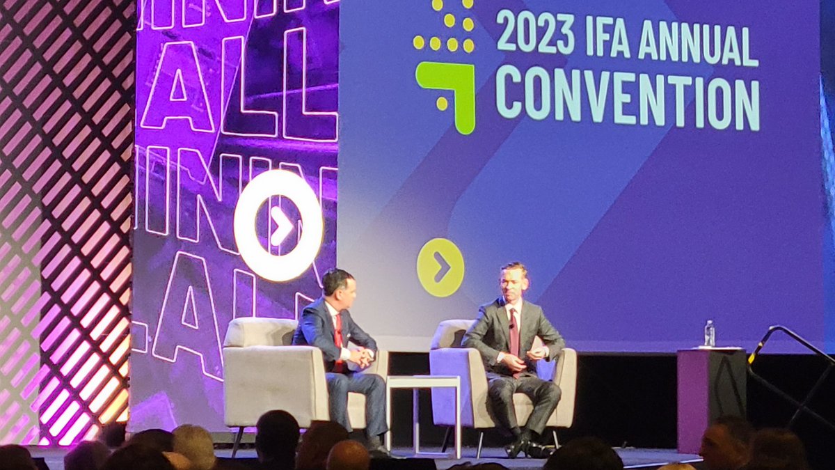 yochainsaw's tweet image. Chris Kempczinski, CEO McDonalds  &amp;amp; John Peyton, CEO Dine Brands address dangers to franchising and small biz from US Labor Relations Board,  Calif Fast Act and PRO Act, etc.

&quot;Fighting for franchise business owners is a fight we must win!&quot;

#IFA2023
#OpenForOpportunity
