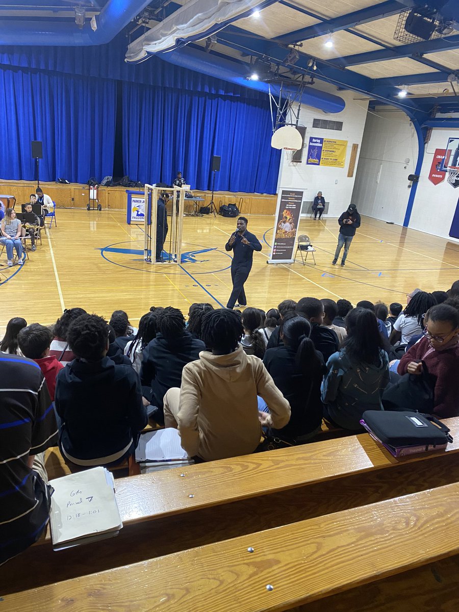 BHM Assembly <a href="/ParkerJrHigh/">Parker Junior High</a> #d161learns