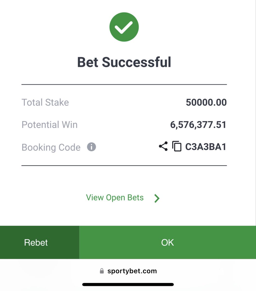 C3A3BA1. 65 odds.