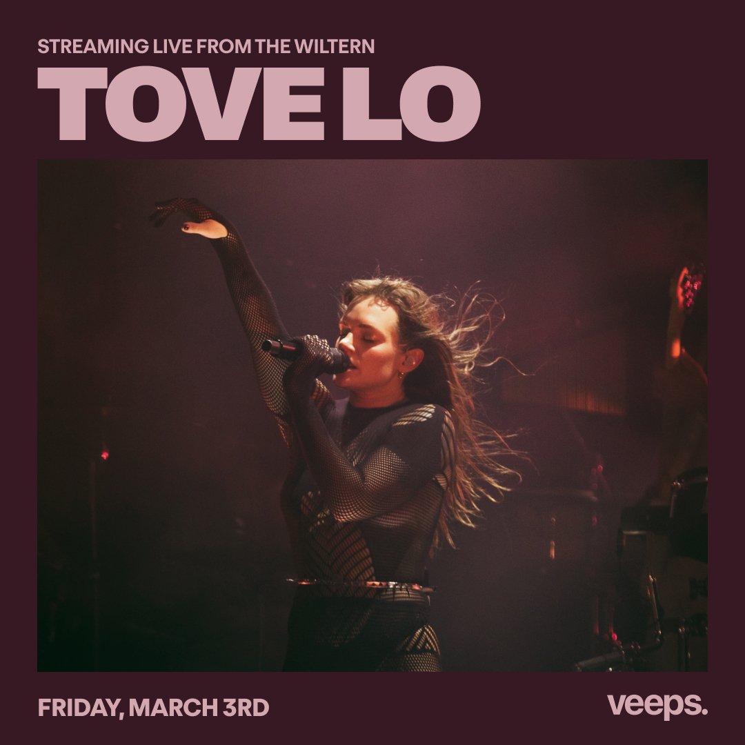 ToveLo's tweet photo. 🦂 LIVE STREAM 🦂 Friday March 3 of the #DirtFemmeTour at @wiltern in Los Angeles! Come join me no matter where in the world you are 💗 Dress up, make a night of it, invite your friends over, or dance on your own. Tune in to celebrate the last show of this stretch with me!! https://t.co/PL73hB5bDH