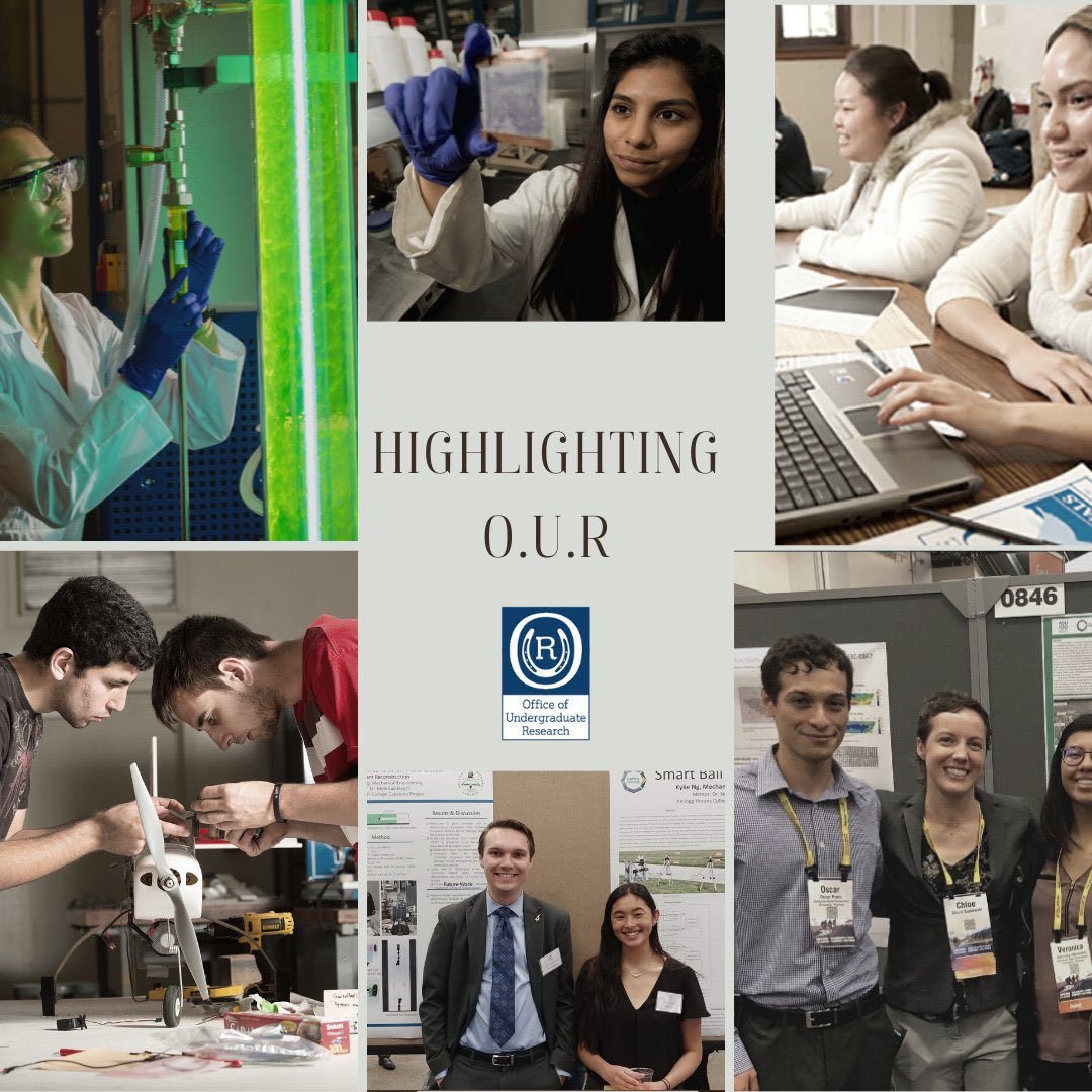 ai_cpp's tweet image. Are you in your undergrad and interested in research? OUR is where you should look! The Office of Undergraduate Research at Cal Poly Pomona (OUR-CPP) was established in the fall of 2013 to increase undergraduate student participation in research programs.  Check them out @OURCPP