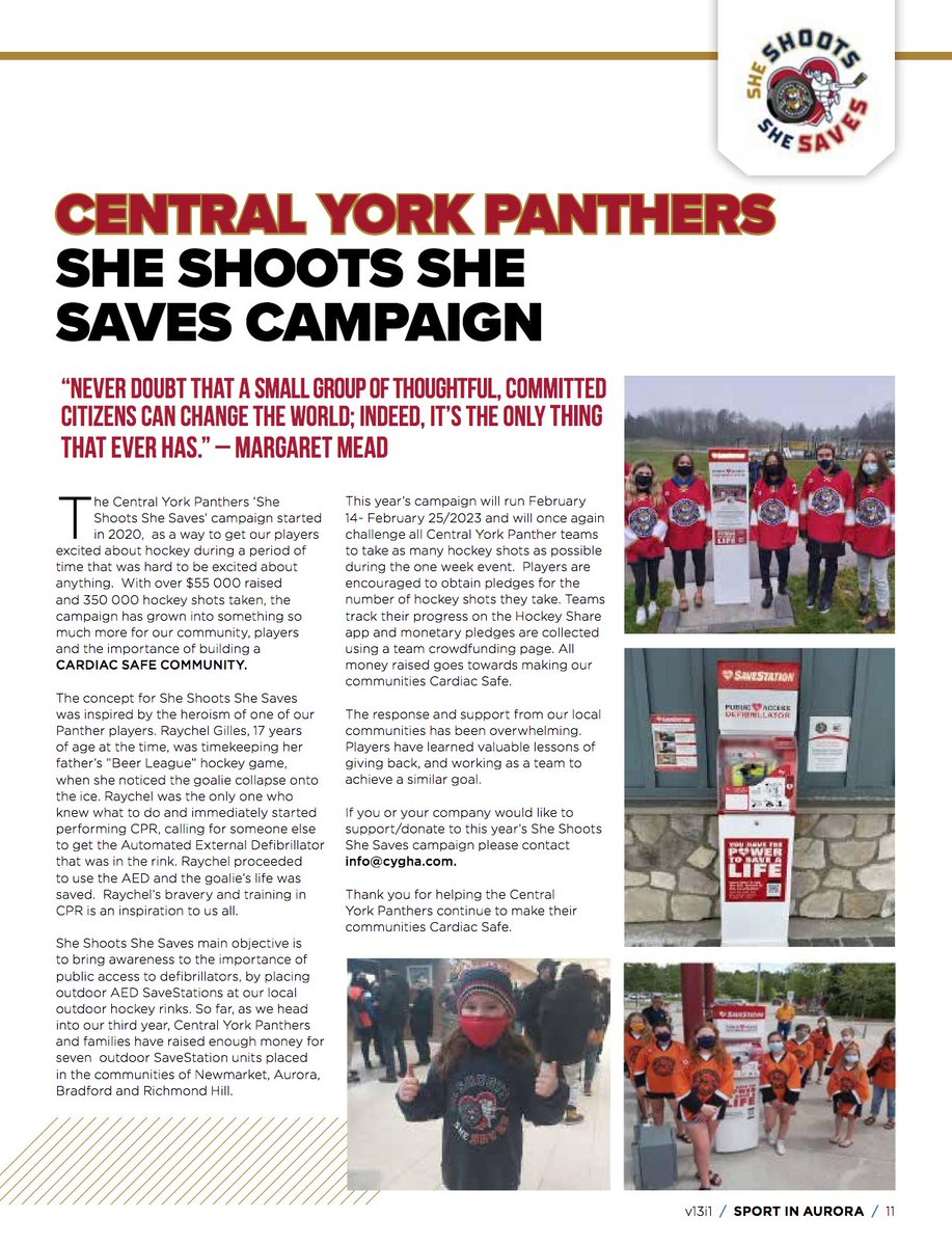 SeeWhatSheCanDo's tweet photo. Enjoy @SportAurora 's 1st 2023 issue of #SportInAurora Mag (link in bio) featuring #LocalSport stories from #SWSCD, @CYGHAOfficial , @AuroraBarbs, @standrews1899  &amp; more.  #SeeWhatSheCanDo #BeCelebrated #GetInspired #KeepActive #SupportLocalSport #SupportLocalBiz #CommunityCounts https://t.co/ZBbHHVtUWF