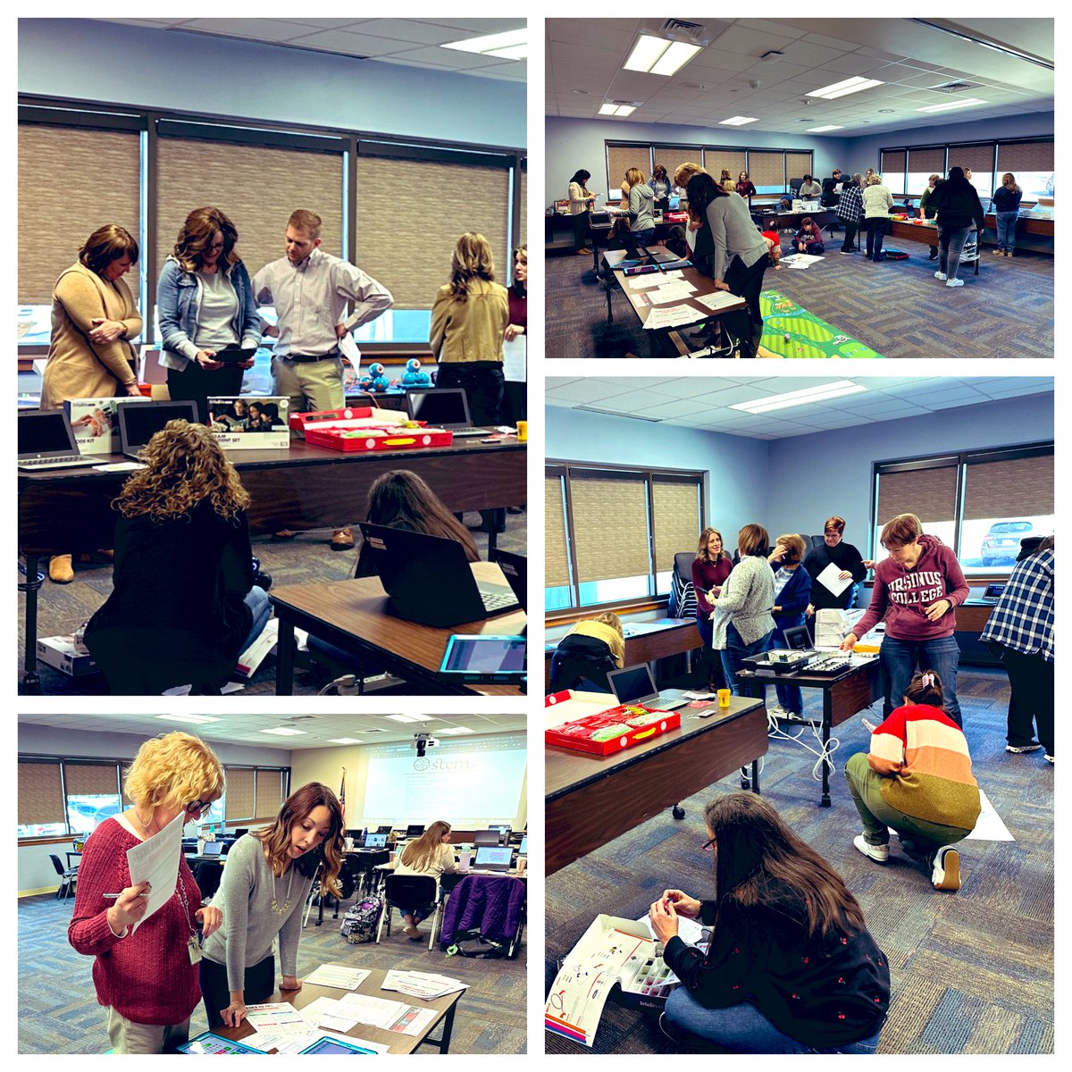 BerksStem's tweet photo. Fun day last week with our teachers of the gifted network! This group has the best energy! #gtchat #BerksSTEM https://t.co/Gl6p7zmiLY