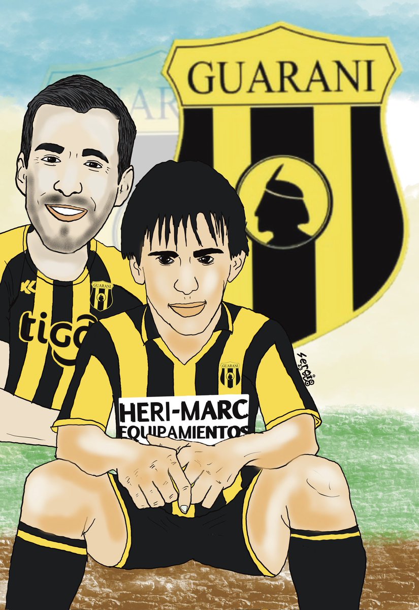 Homenaje ilustración para las 2 Generaciones de Caceres. @Guaranifilms_ @mundoaurinegro_ <a href="/soydelindio/">Soy del Indio!</a> <a href="/raza_oficial/">La Raza Aurinegra - Oficial</a> <a href="/logiaurinegra/">Logia Aurinegra</a>