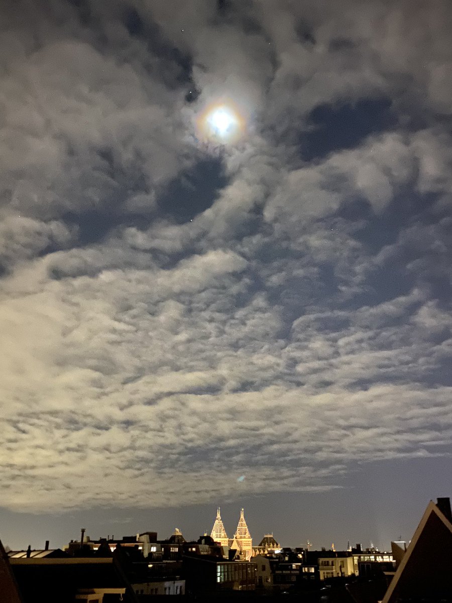 #noorderlicht in Amsterdam? Maybe …. but Beautiful as always ✨ #citysky #netherlands