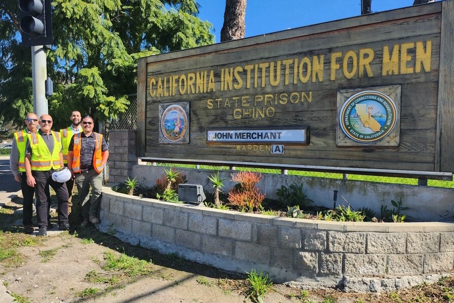 KitchellCos's tweet photo. Check out this snap our #Kitchell So Cal team members took to commemorate beginning work on the California Department of Corrections and Rehabilitation's Mental Health Crisis Facility (MHCF) at the California Institution for Men (CIM) in Chino. Looking good team! #kitchellcem https://t.co/MpjSdPKny3