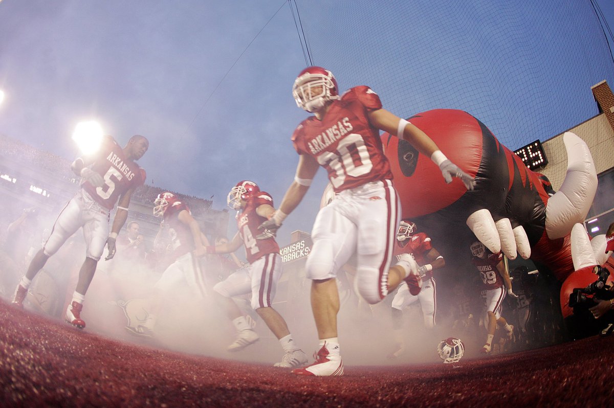 That game day feeling. 👌
#GameDay #WooPig #RazorbackStrong