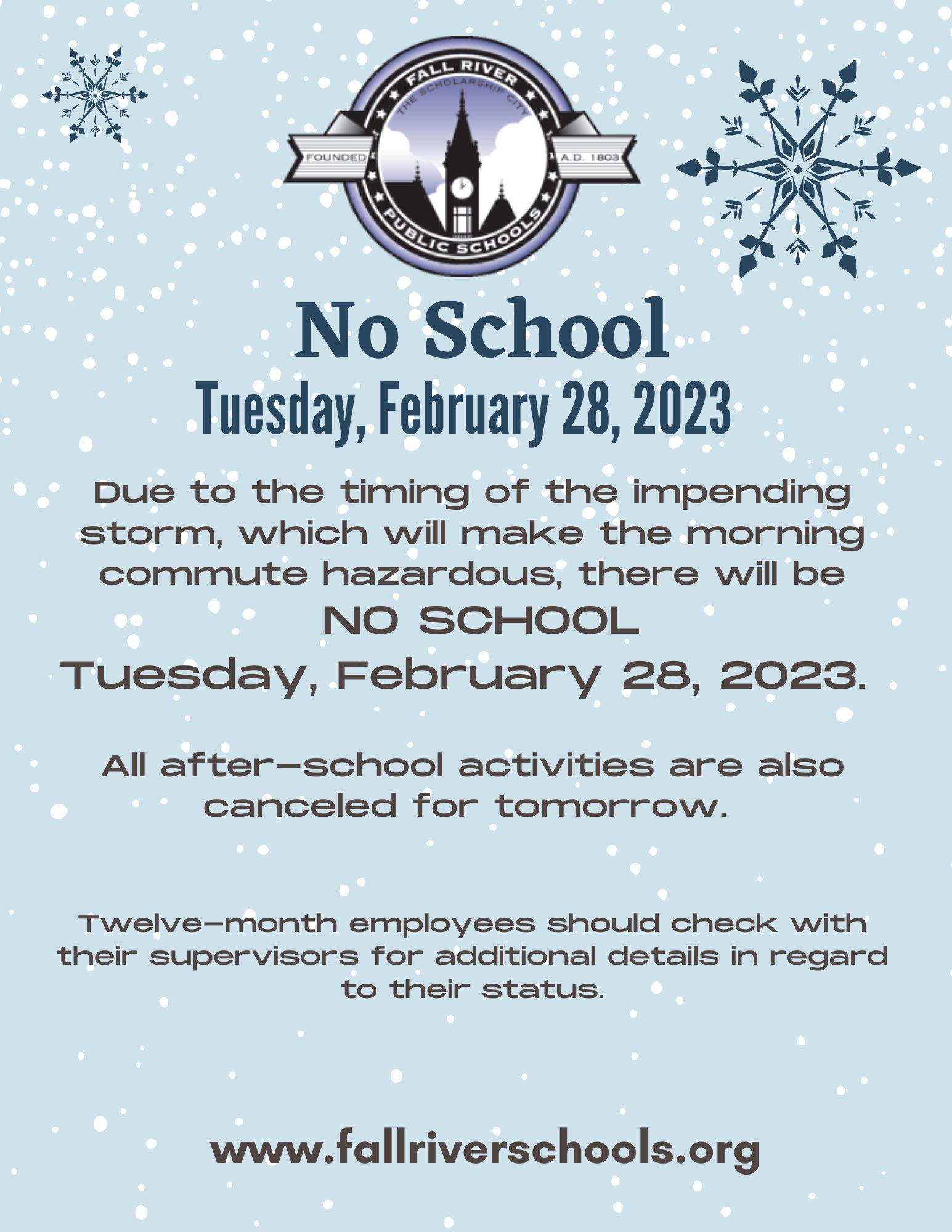 Fall River Public Schools Supt (FRPSsupt) / Twitter