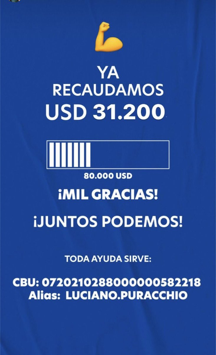 tedeschimariela's tweet photo. Compartilo por favor🙏🏻Falta menos…lo mínimo que puedas ayuda!!! https://t.co/cynJgzBxp1