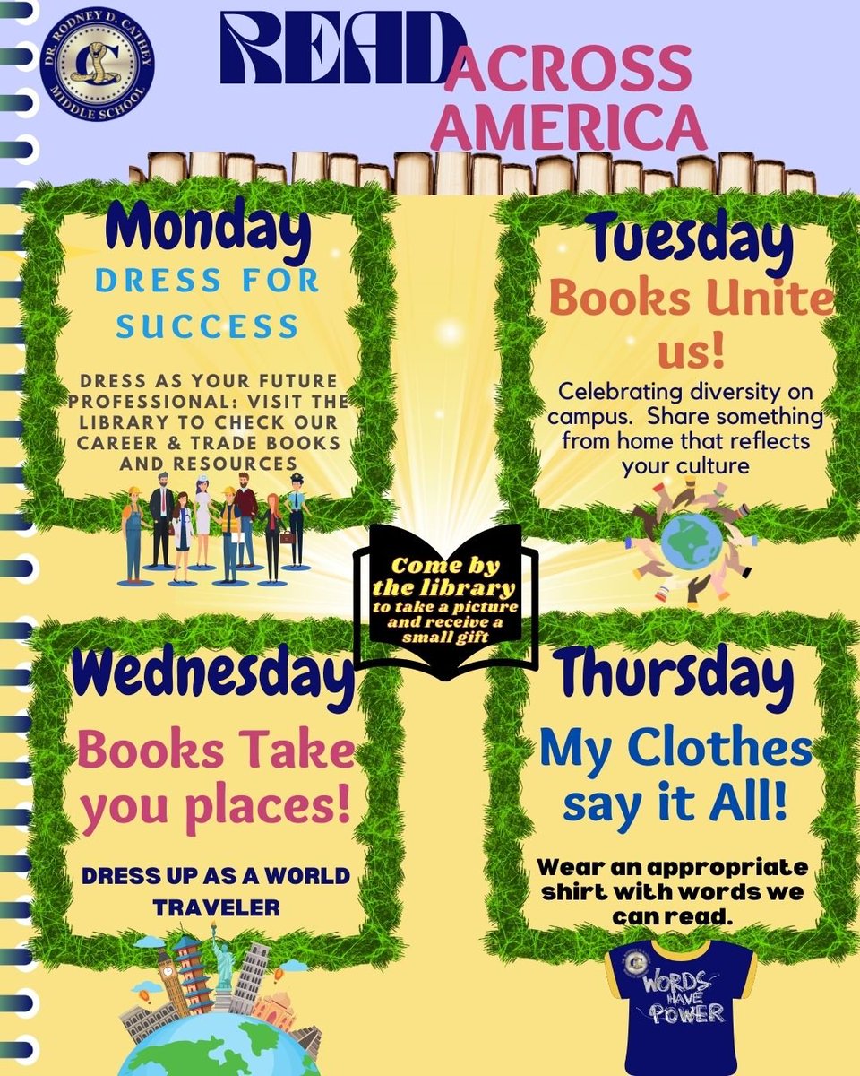 CatheyMSLib's tweet image. Books Unite us! Celebrating diversity on campus. Share something from home that reflects your culture. Visit your library to win a prize! @McallenISD