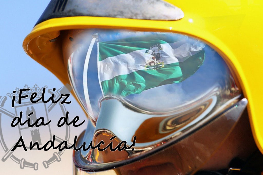 🟢⚪️🟢 Feliz #diadeandalucia a todos/as!!  Bomberos <a href="/aytodoshermanas/">Ayuntamiento de Dos Hermanas</a>