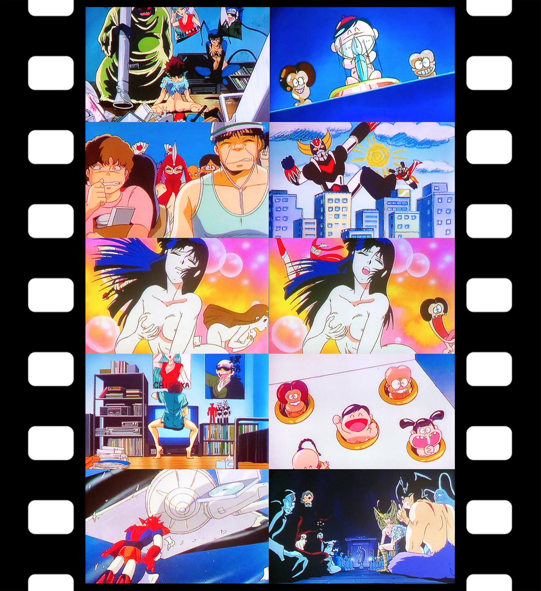 永井豪キャラクター in OVA『花平バズーカ』 （1992年・日本クラウン）