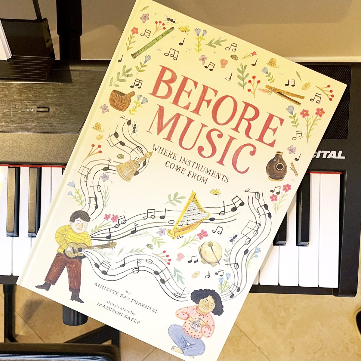 Thank you author Annette Bay Pimental    and <a href="/AndreaBrownLit/">Andrea Brown Lit</a> for this addition to our new, school library! And our music program! Did you know VHE has TWO music rooms?!