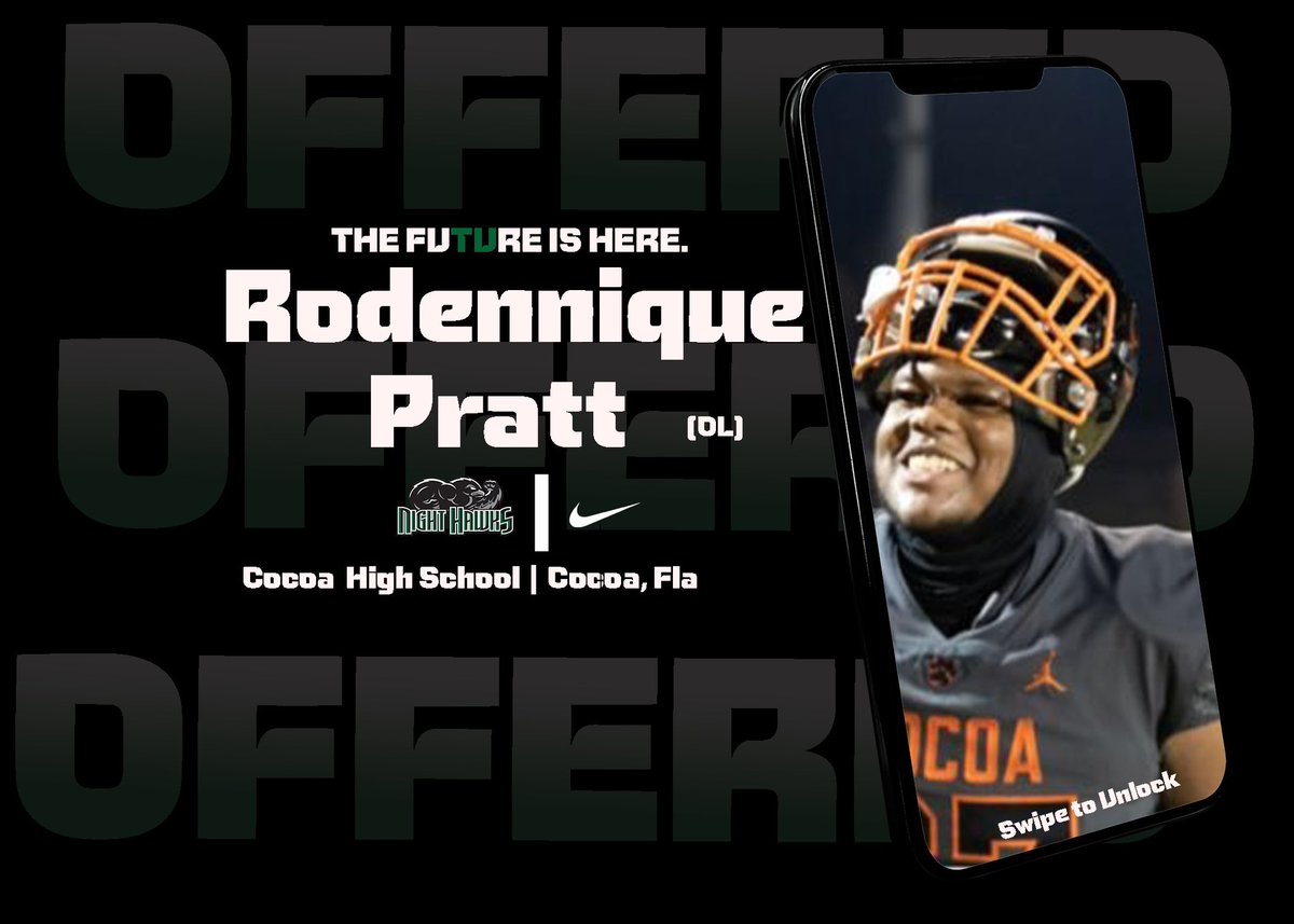 After a great talk with coach <a href="/andywolfrum/">Coach Andy Wolfrum</a> i’m blessed to receive an offer from Thomas University🙏💯 <a href="/CalhounKyon/">Kyon Calhoun 3⭐️ WR</a> <a href="/JonathanJr66/">Jonathan Joiner</a> <a href="/Cocoa_Schneider/">Ryan Schneider</a> <a href="/parhamcoach/">Takia Parham</a>