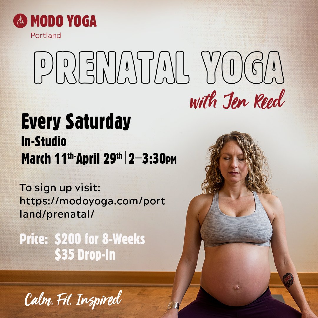 Prenatal Spring Session is open for registration! Space is limited so please sign up to reserve your spot!