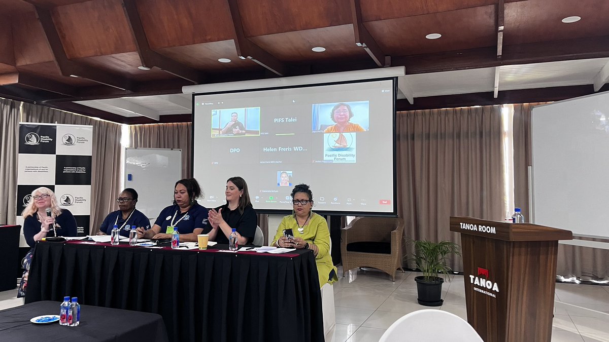 STPCoalitionPac's tweet photo. Stigma related to disability is widespread.
Materials on #SRH and #GBV generally not available in Easy Read or Plain Language
-Dr Jaya, UNFPA
#WomenLead
#7thPacificDisabilityConference
#LeaveNoOneBehind https://t.co/0NdCbbX5AG