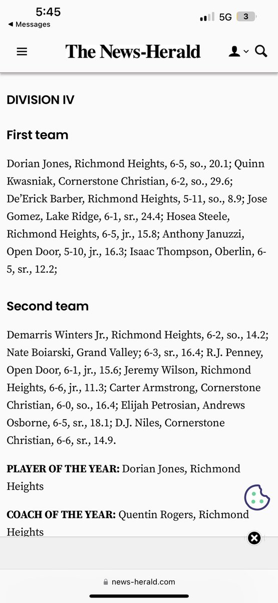 Elijahp_3's tweet photo. Blessed to be apart of the all district team! https://t.co/rOUJbX4WKj