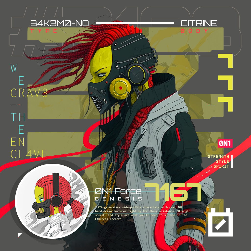 EditByJunior's tweet photo. Using @midjourney_ai  I set out to learn it's intricacies such that I, as a designer could have more control to bring 0N1s characters to life. I started with my 3 #Mempo Mask 0N1s. https://t.co/aAirBvrKY1