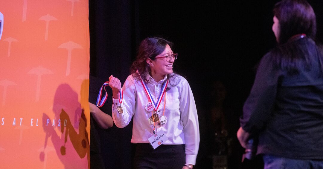 Great to be part of this year's National History Day awards ceremony at UTEP. Congratulations to all on a job well done!