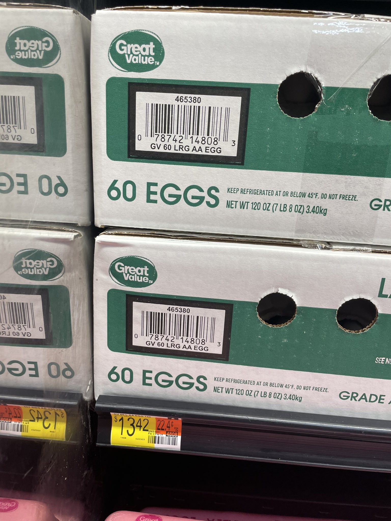Introducir 73+ imagen how much is a dozen eggs at walmart Viaterra.mx