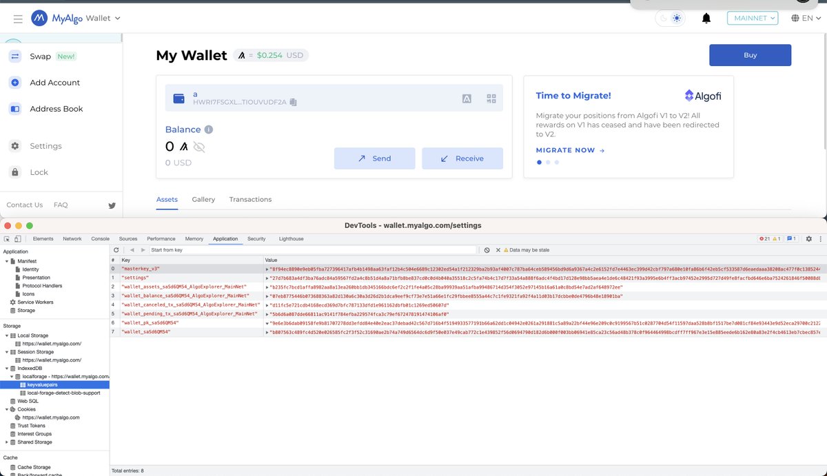 DONT
FUCKING
SAVE
FUCKING
SECRETS
TO
FUCKING
LOCAL
FUCKING
STORAGE
YOU
FUCKING
FUCKS

github.com/randlabs/encry…