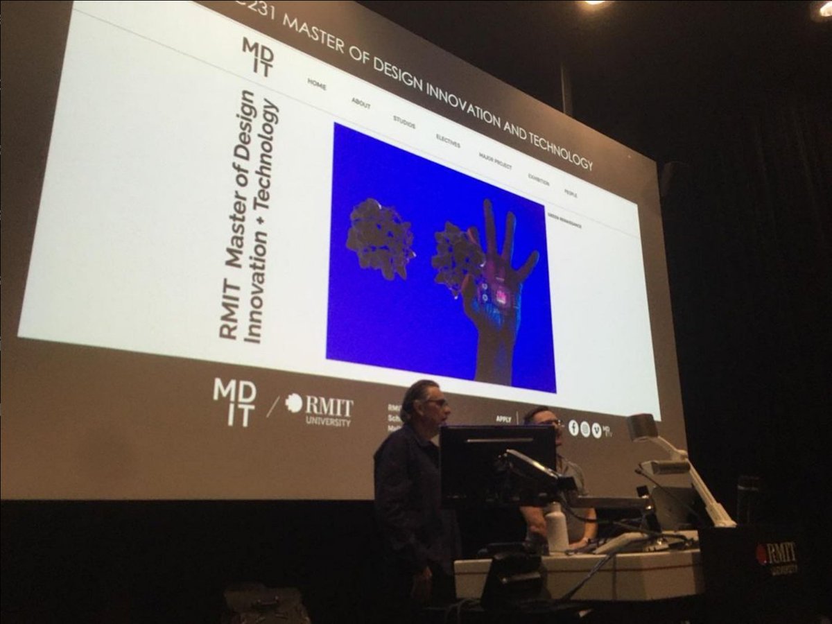 sarah_teasley's tweet photo. The @RMIT Master of Design Technology and Innovation kicks off for 2023 today! Excited to be onboard again for what will be a thrilling transdisciplinary ride with colleagues, students &amp; industry partners.#transdisciplinary #design #research #tech #innovation #sociotech #SDGs https://t.co/d5EieOKGU7