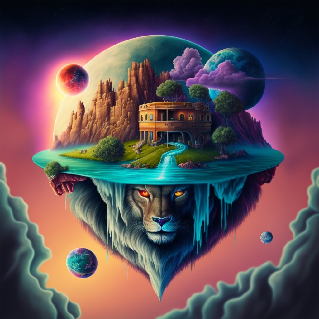 Wonderful island  🦁🌊🫧

➡️ Lion Сhaos Collection 🦁👑😜

✅ Follow  me❤️
✅ Retweet 🐞

#NFT #NFTS #opensea #NFTcollections   #NFTcollector  #NFTCommunity  #nftart #NFTartwork