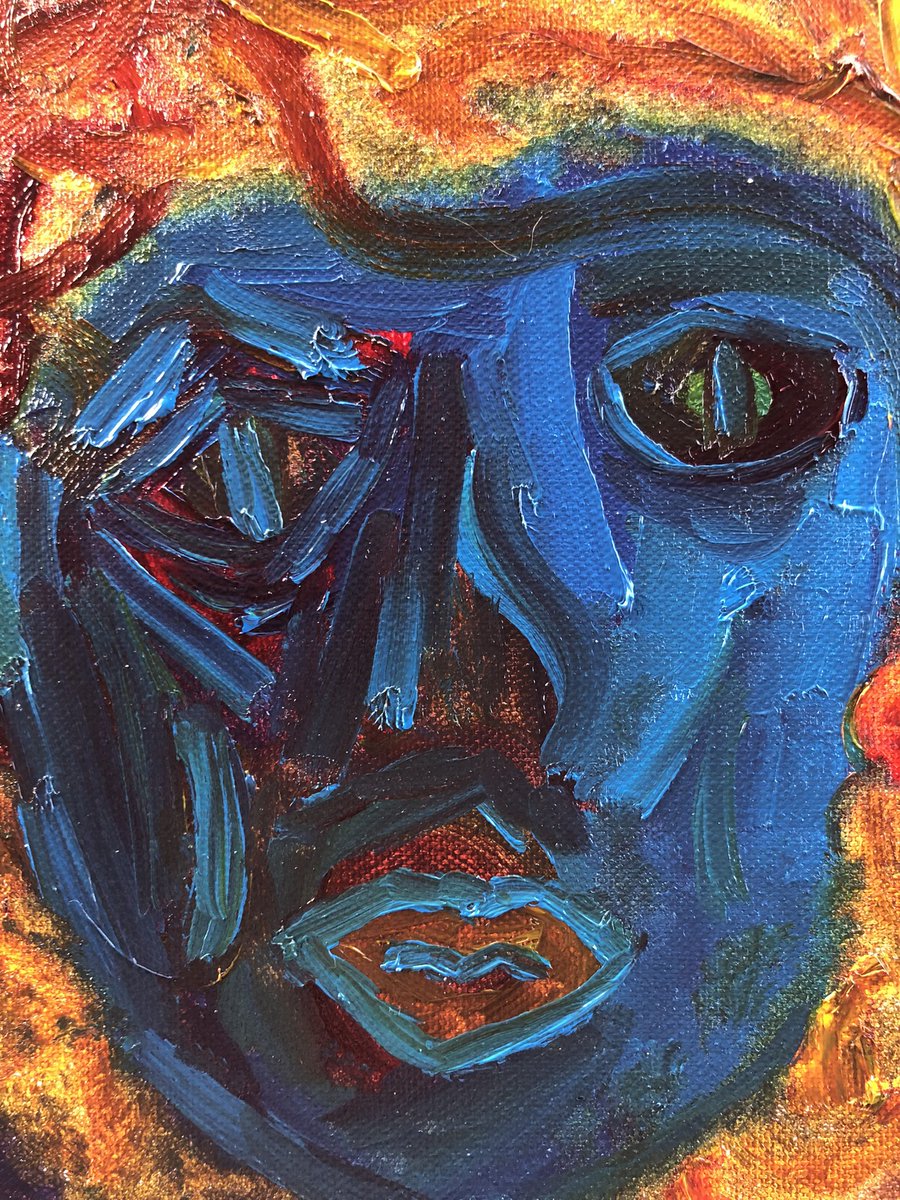 10kbagsoftea's tweet photo. “I Think She Might See Peace” (2023)

9 x 12 inches / oil on canvas
#oilpainting #oilpaint #blackartist https://t.co/MnUMCCW7be
