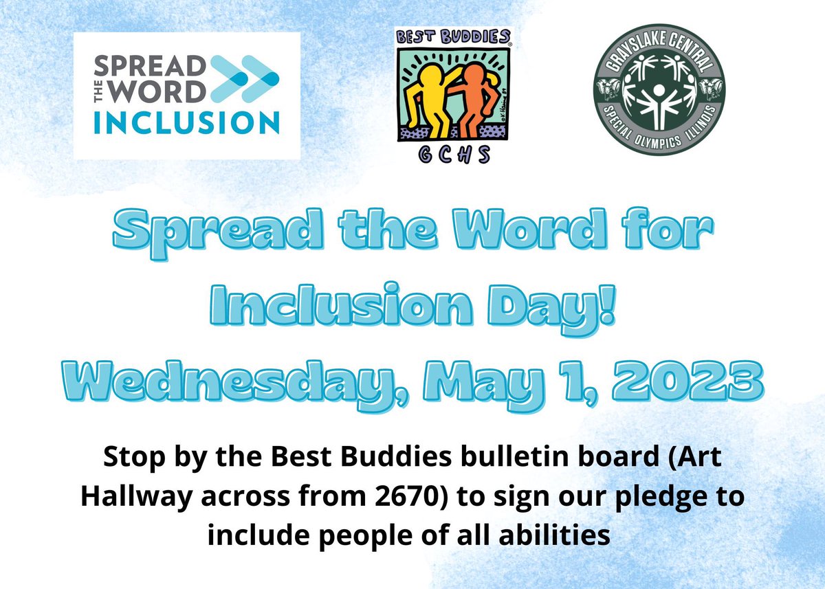 GCHS Best Buddies tweet media