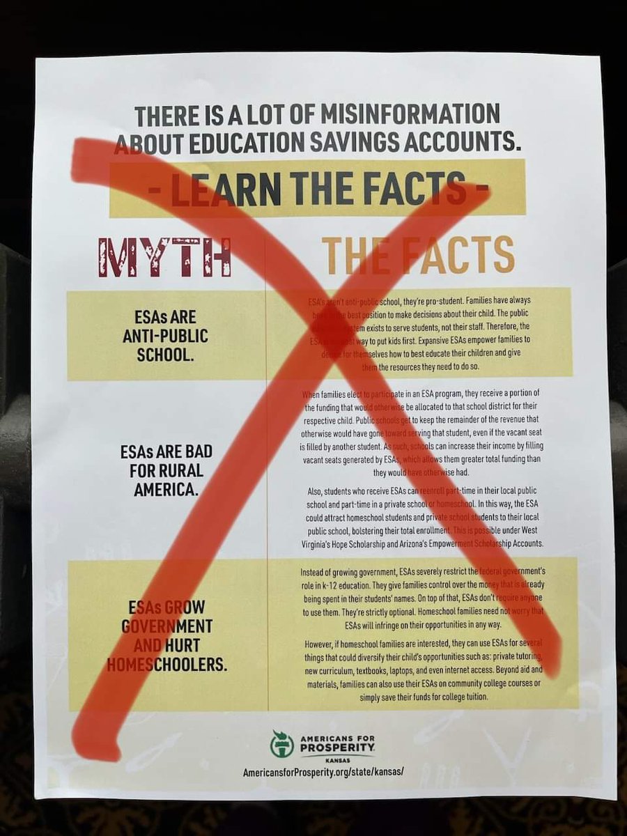 GameOnKansas's tweet photo. Tell your legislators to oppose #HB2118 (the massive ESA bill) and any other #voucher bills. Scroll through the Game On Facebook or Twitter feed for further information on and additional examples of why these bills are so bad. #ksleg #ksed https://t.co/EzSA7RQdBw https://t.co/X80JvnqovW