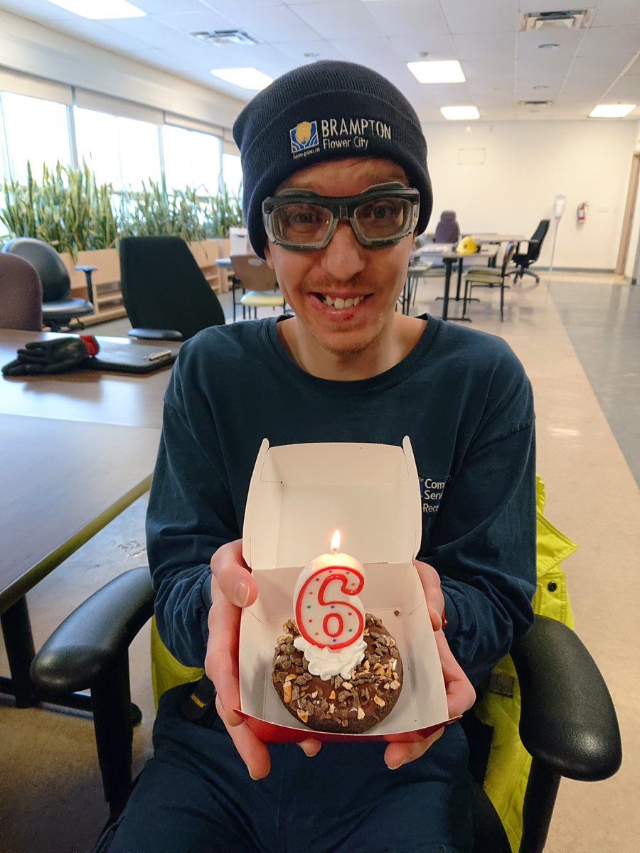 RickyWhite69's tweet photo. Proud moment. ♥️ My #autistic son is celebrating his 6th work anniversary! Thank you @CityBrampton for being an #inclusive employer. #Autism #Brampton @patrickbrownont @RoweSantos @COBMPalleschi @paulvicente @BramptonGraham @SenBoehm @ScottCorb @MikeLakeMP @markwafer @oade14 https://t.co/pk9QRW4kbh