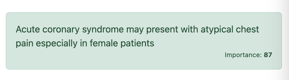 Just because it isn't the stereotypical 'man clutching chest' presentation, doesn't mean we should call it 'atypical'

Medical misogyny kills, women for example more likely to be misdiagnosed when presenting with a heart attack

Typical ≠ male

#InvisibleWomen #EverydaySexism