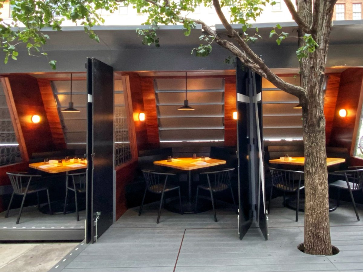 Anthony LaMesa on Twitter "RT Qagggy NYC has some cool outdoor dining setups. I visited a