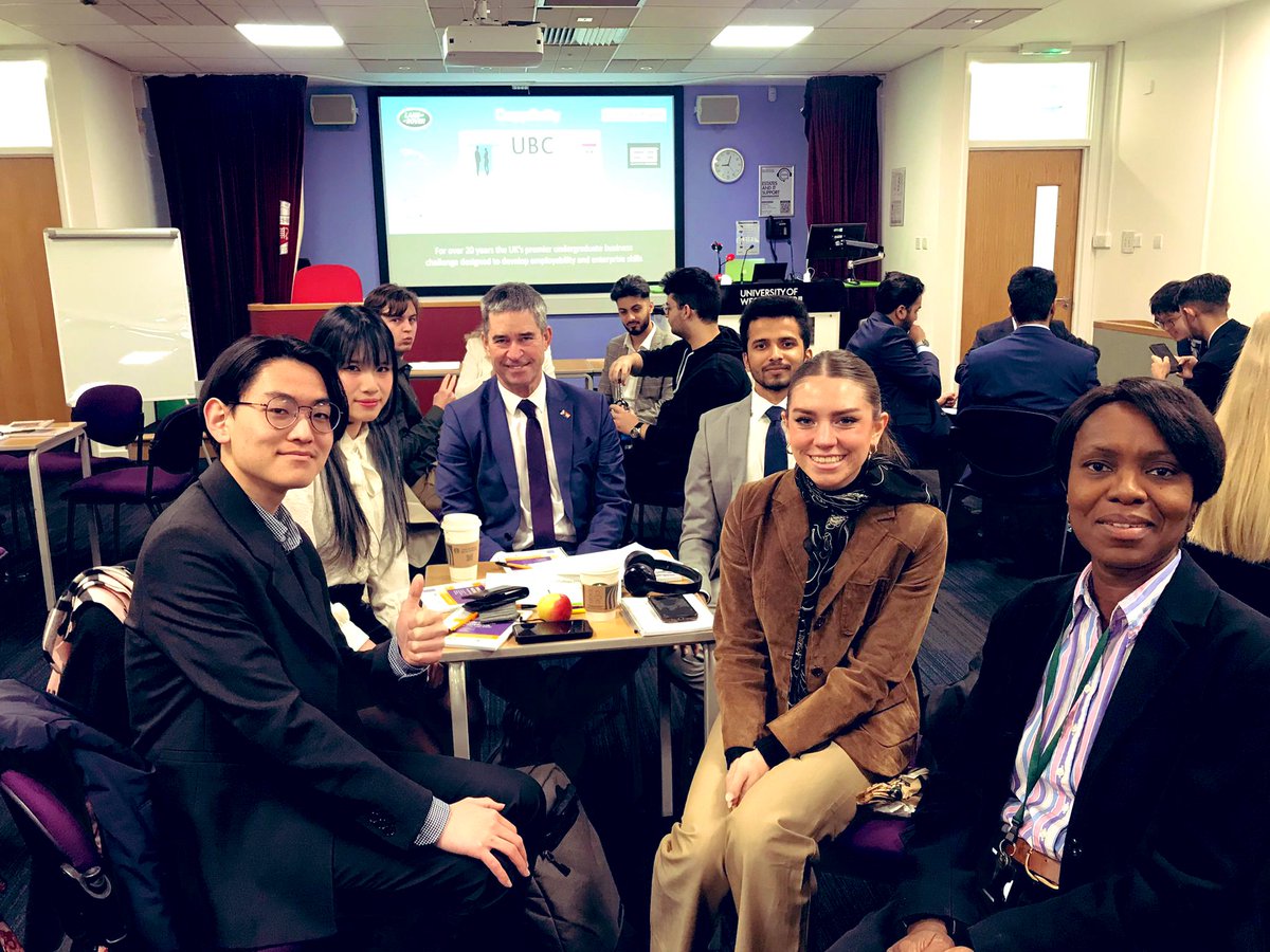 So delighted to learn that the Westminster team have made it through to the UBC finals 🥳🥳🥳 Well done & congrats on a tremendous achievement #GoTeamWestminster #UBC @uw_wbs @UniWestminster @UBCWorldwide