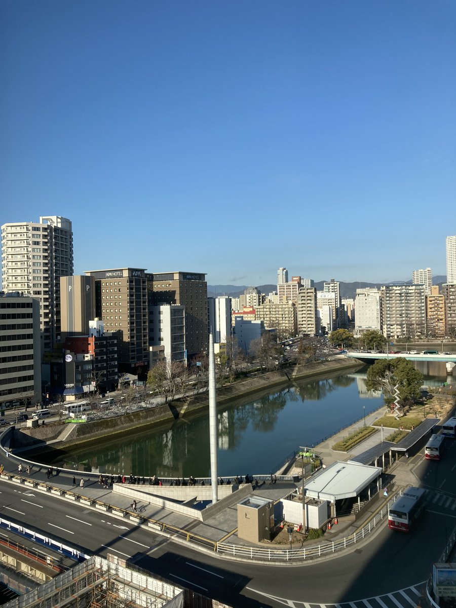 おはようございます。
今日も良い天気ですね。
広島も暖かい1日になりそうです。