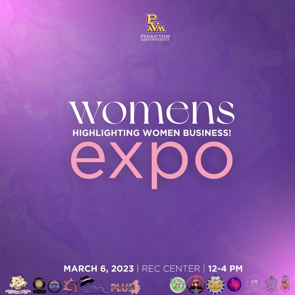 ✨ Women's Week Line Up ✨

Don't HEAR about it, BE about it!

Attire Recommendations
PV Girls Rock: Cocktail
Tea Party: Sunday's Best
PV Girls Sleepover: PJs
Bring It: Dance Class : Work Out Clothes

Food and Drinks provided at all events.
#PVAMU #PVGirlsRock2k23 #WomensWeek